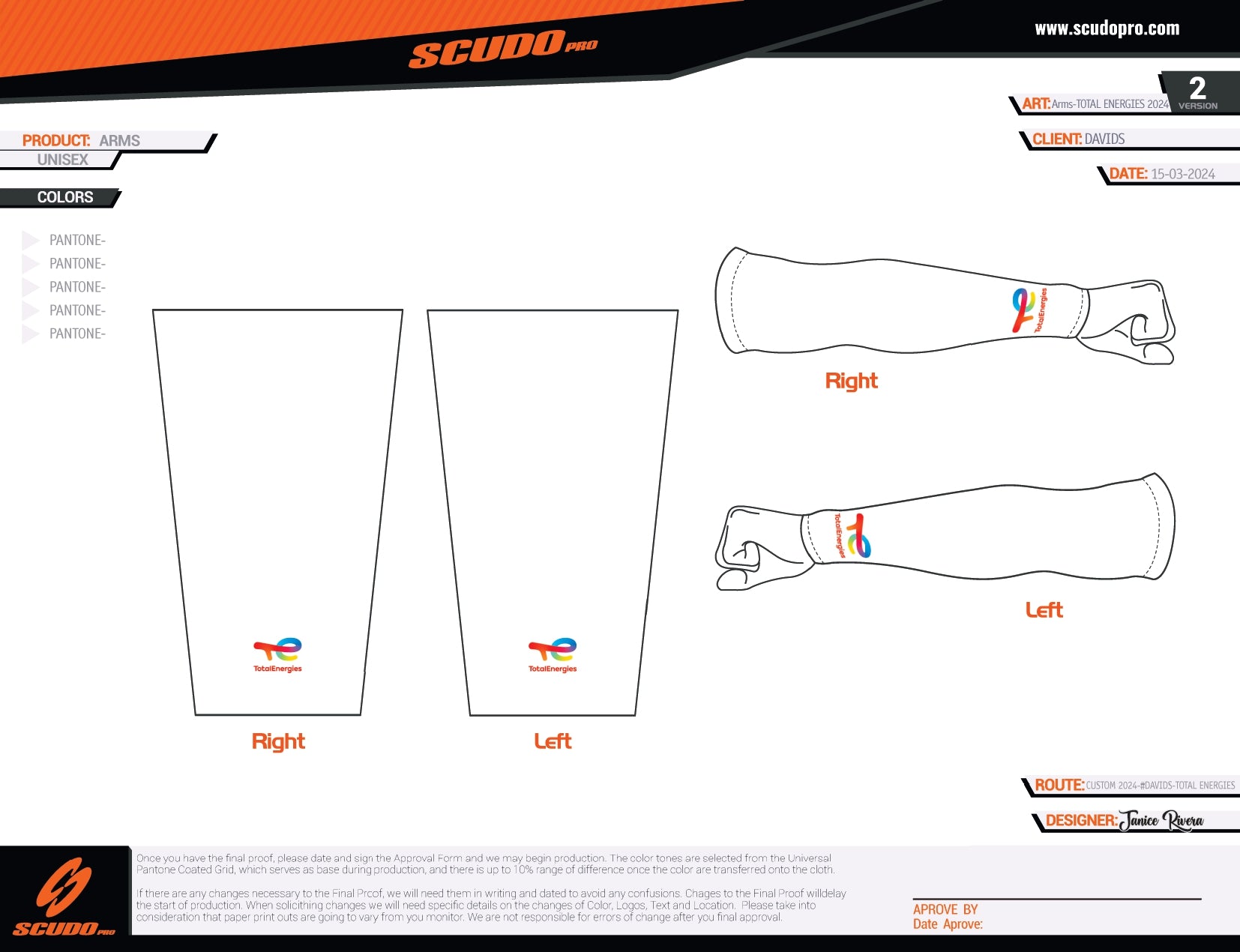 TotalEnergies | Arm Sleeves UV Protection 2025 | Unisex