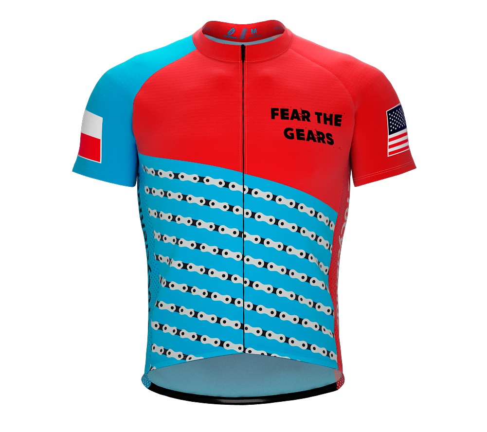 210 CRC | Peloton Fit | Short Sleeve Cycling Jersey | Full Zip | Men and Women