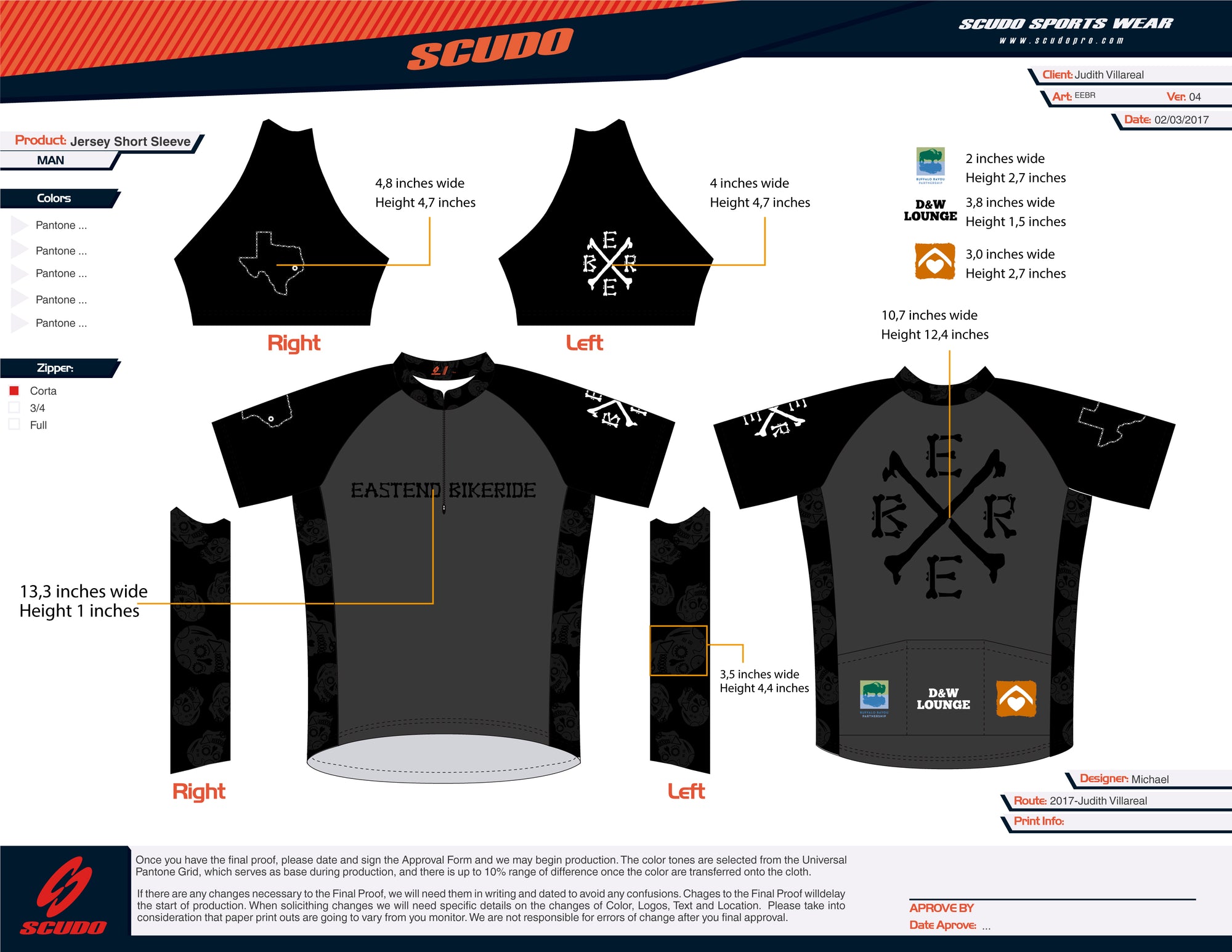 EEBR | Amateur Fit | Short Sleeve Cycling Jersey BATB | Short Zip | Men and Women