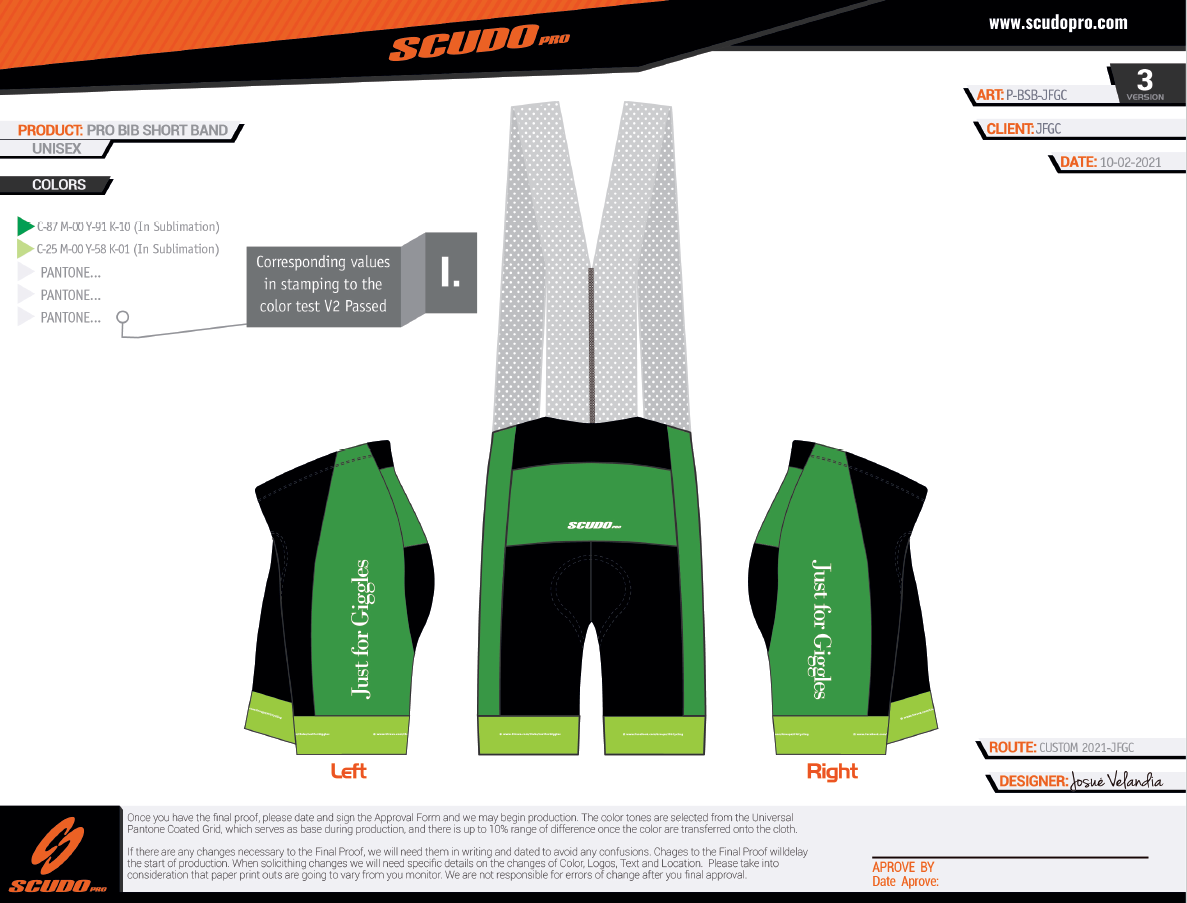GIGGLES | PRO-BIB Cycling Short | Men and Women
