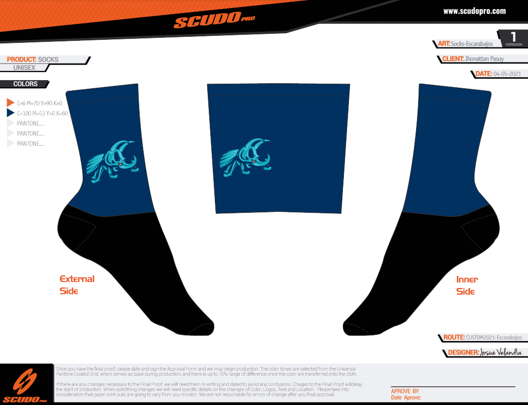 Escarabajos Socks