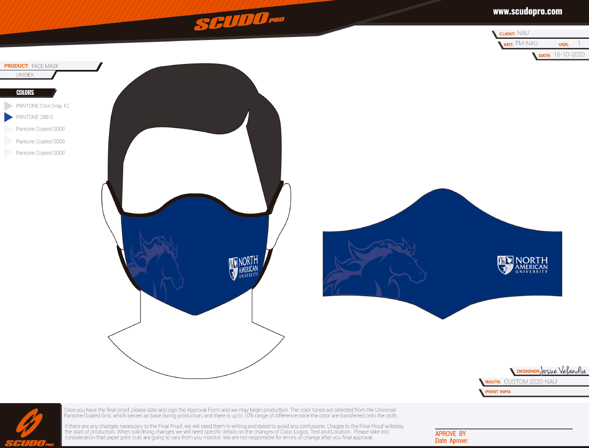 NAU - Face Mask