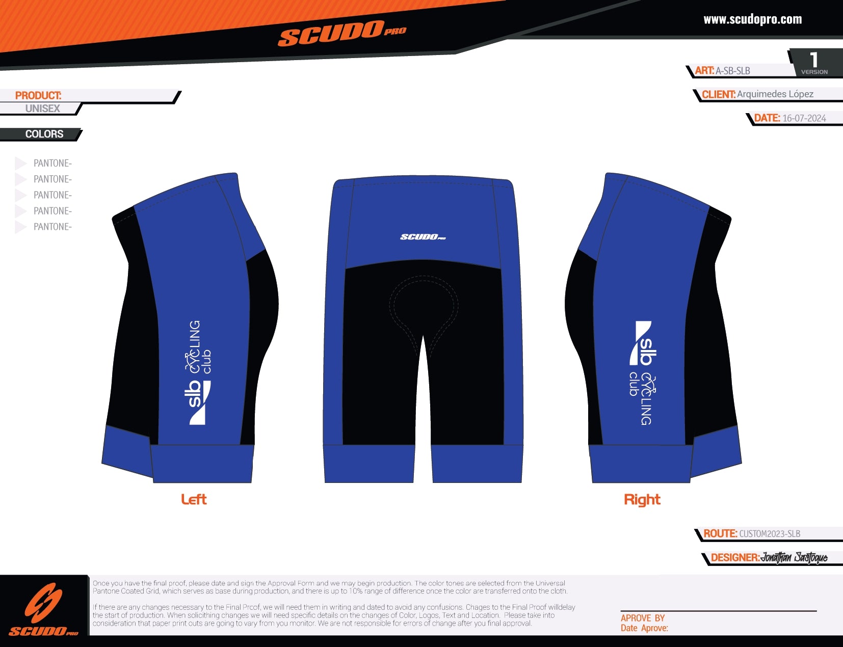 SLB | PELOTON Shorts  | BAND | Men and Women
