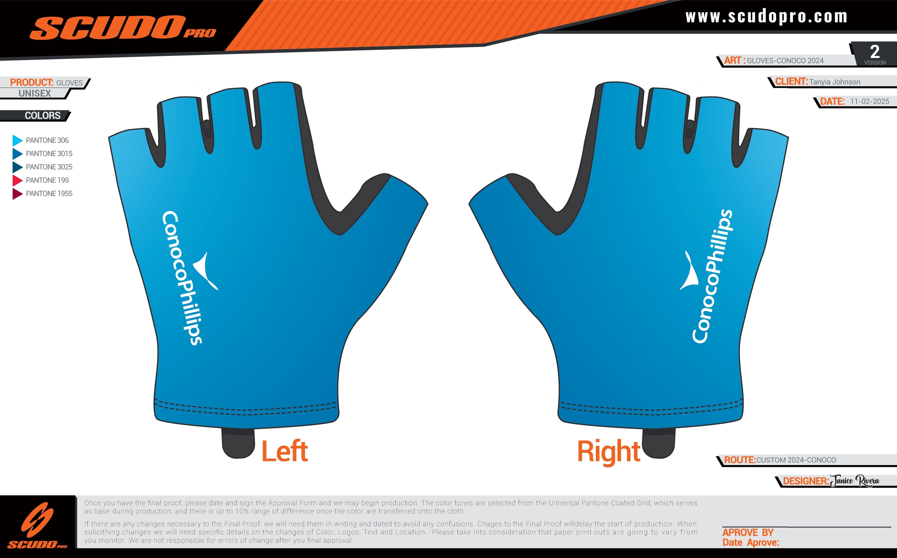 Conoco | Gloves 2025 | Unisex