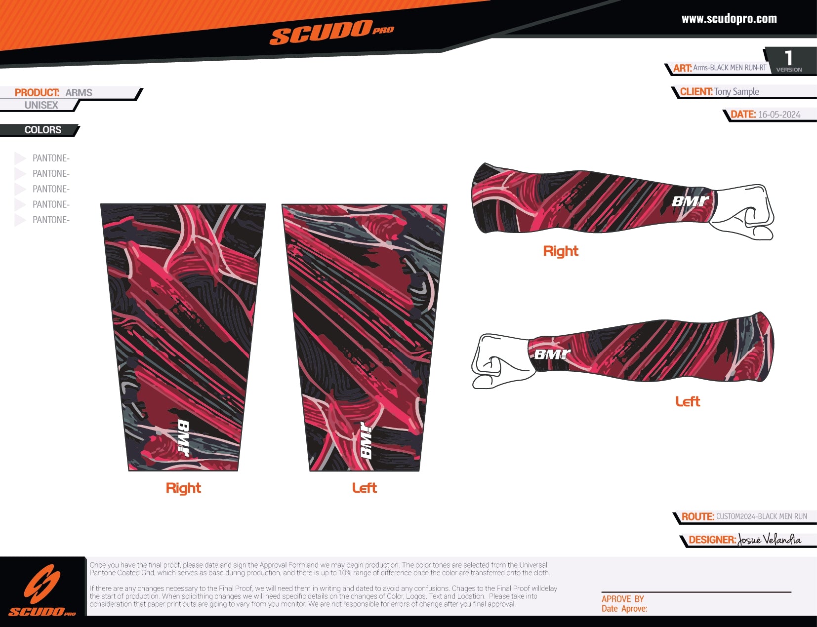 BMR | RT KIT | Arm Sleeves UV Protection