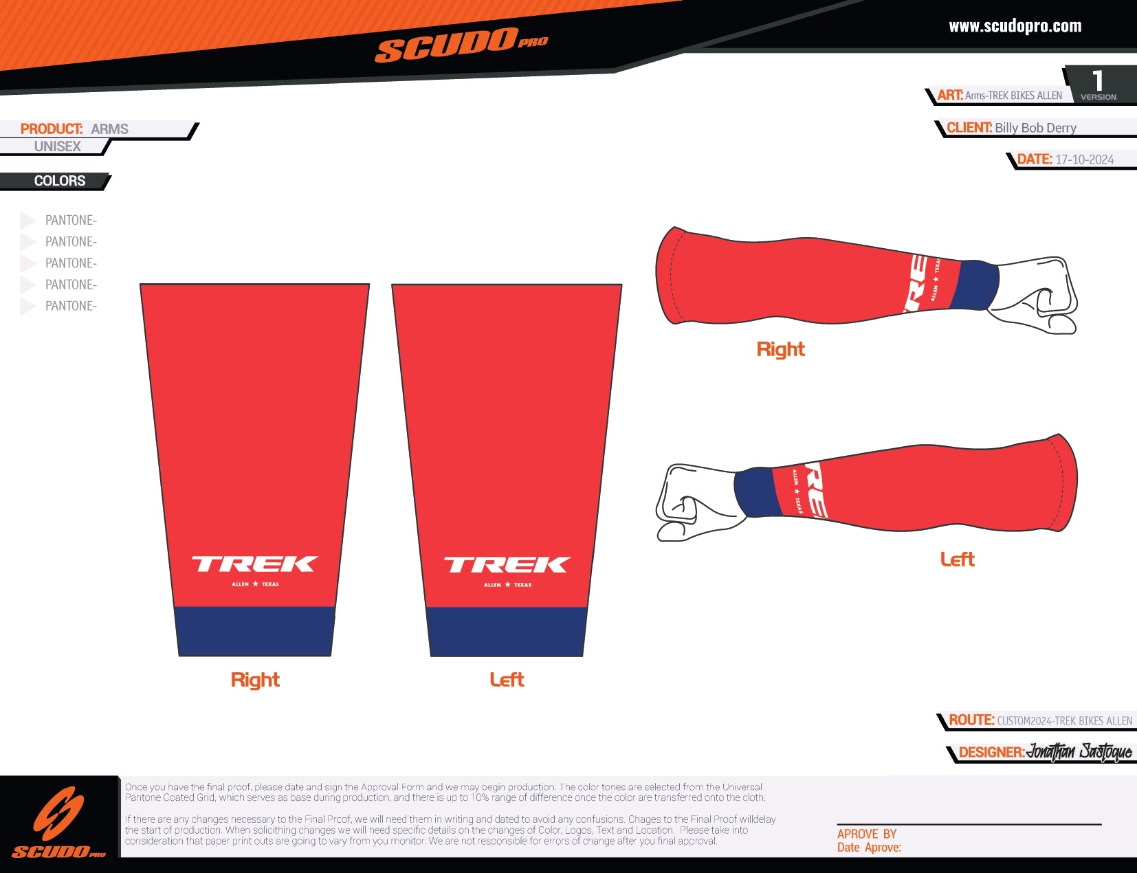 Trek Allen | Arm WARMERS | Unisex