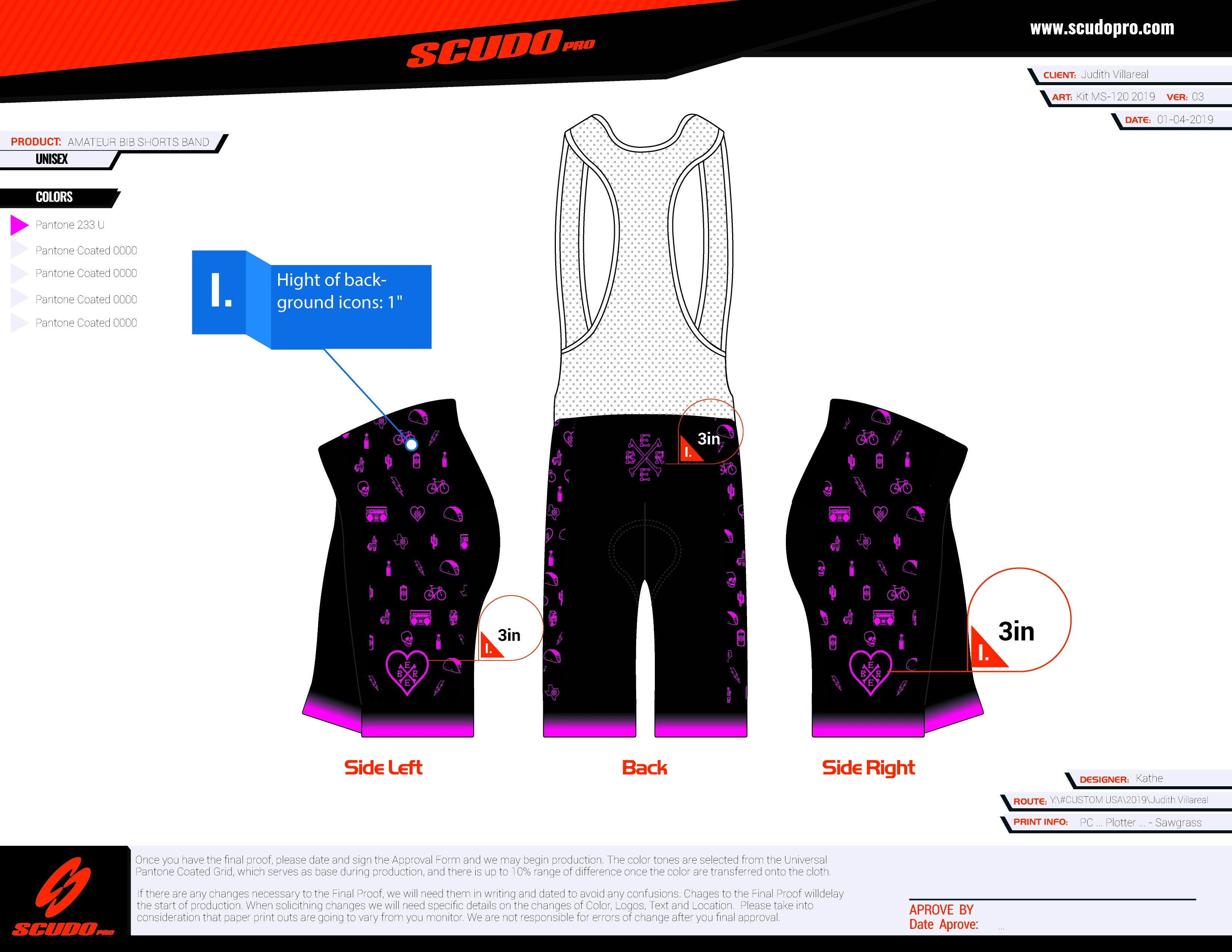 EEBR | Amateur-BIB Cycling short MS-120 Update 2025| Men and Women