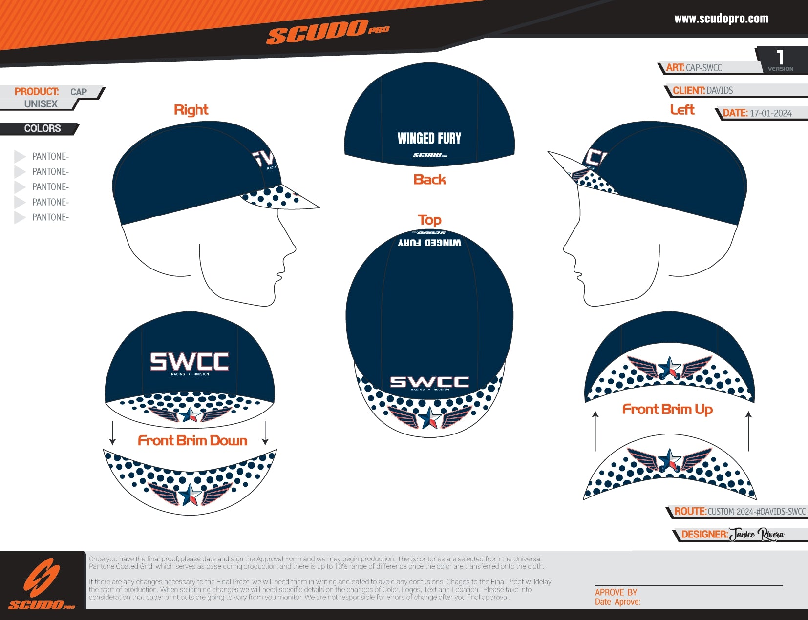 SWCC | Cycling CAP | Unisex