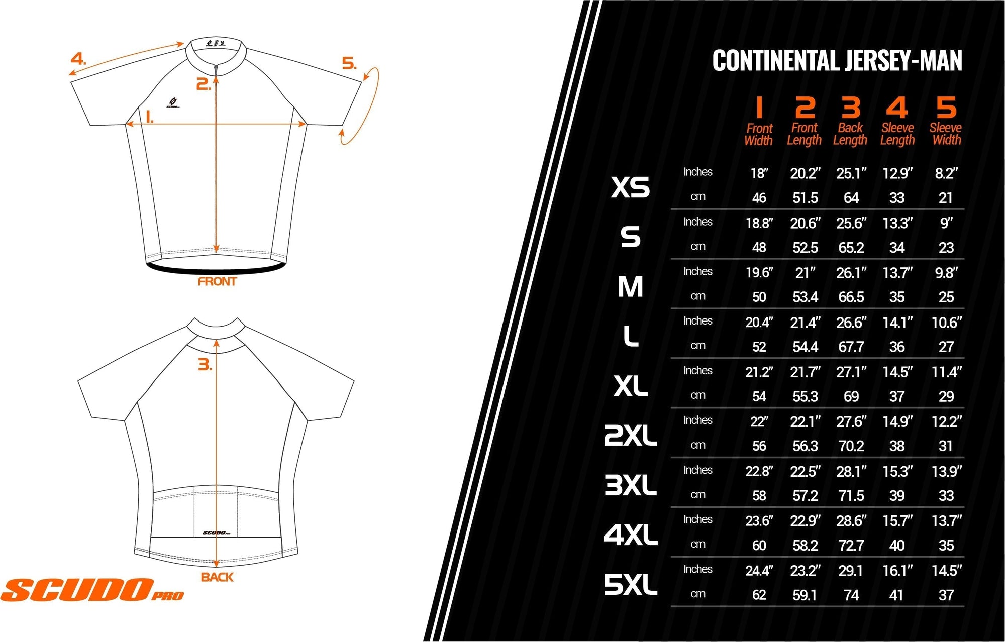 Sun&Ski |  Continental-Fit | Short Sleeve Cycling Jersey
