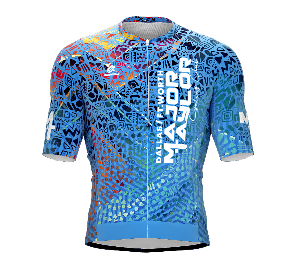 Major Taylor DFW Heritage Kit | Short Sleeve Cycling Jersey | Elite Fit | Men and Women