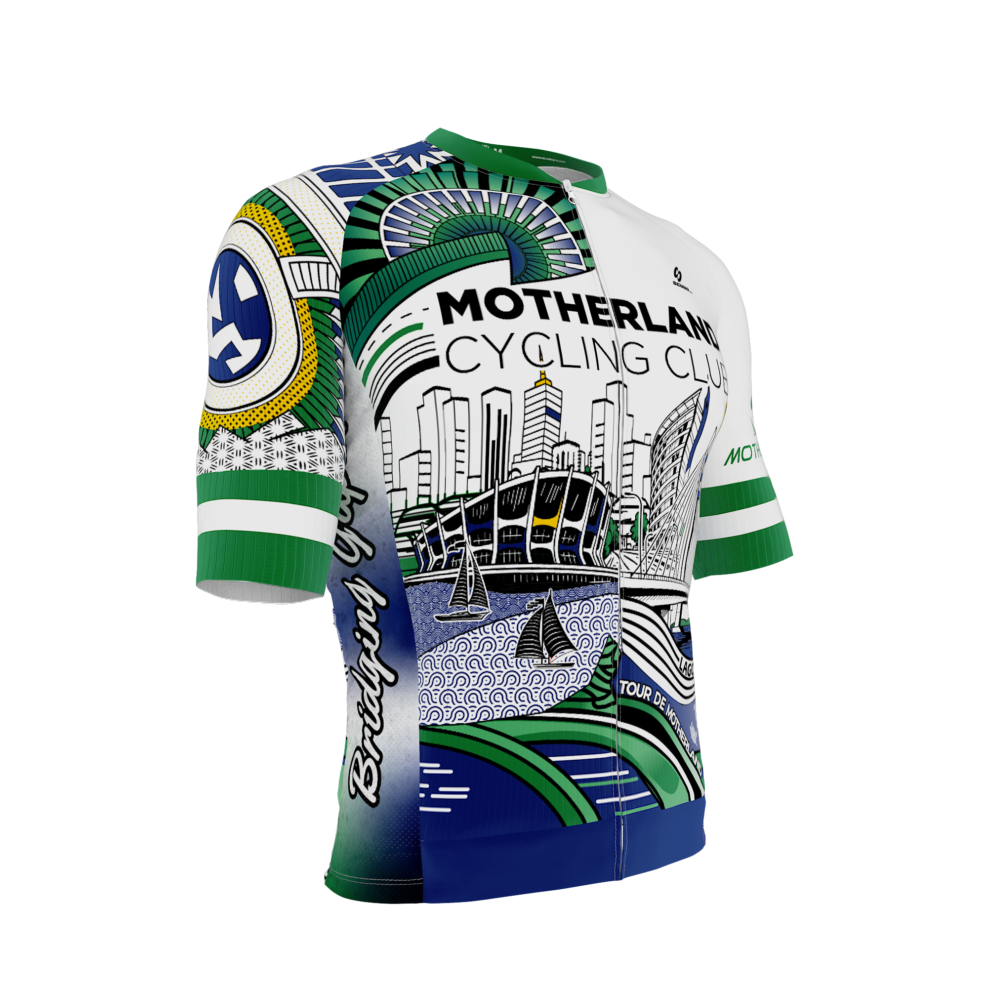 MOTHERLAND | TdM2025 Lagos | Elite Fit | Short Sleeve Cycling Jersey | Men and Women