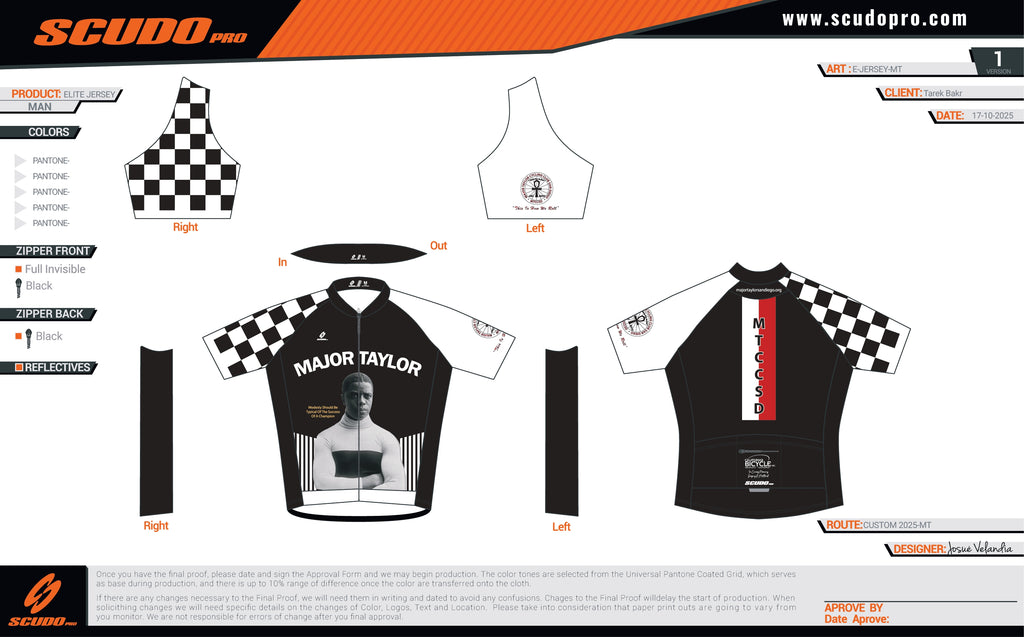 MTCCSD | Elite Fit | 2026 | Short Sleeve Cycling Jersey