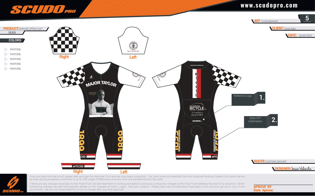MTCCSD | 2026 | SpeedSuit Endure Short Sleeve | Men and Woman