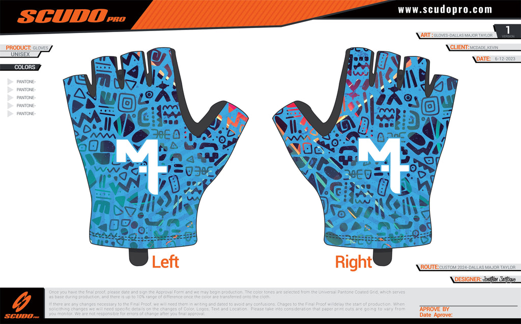 Major Taylor DFW Heritage Kit | Gloves  | Unisex