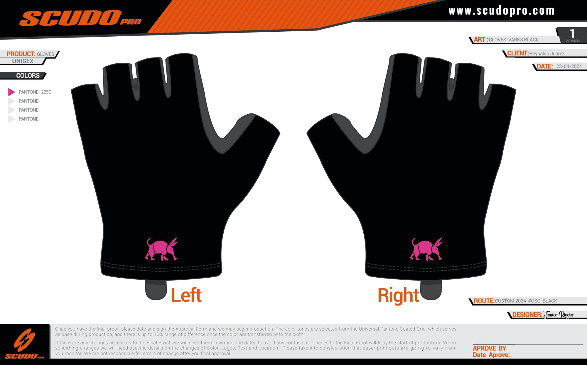 OSO-Varks | Black  Gloves | Unisex