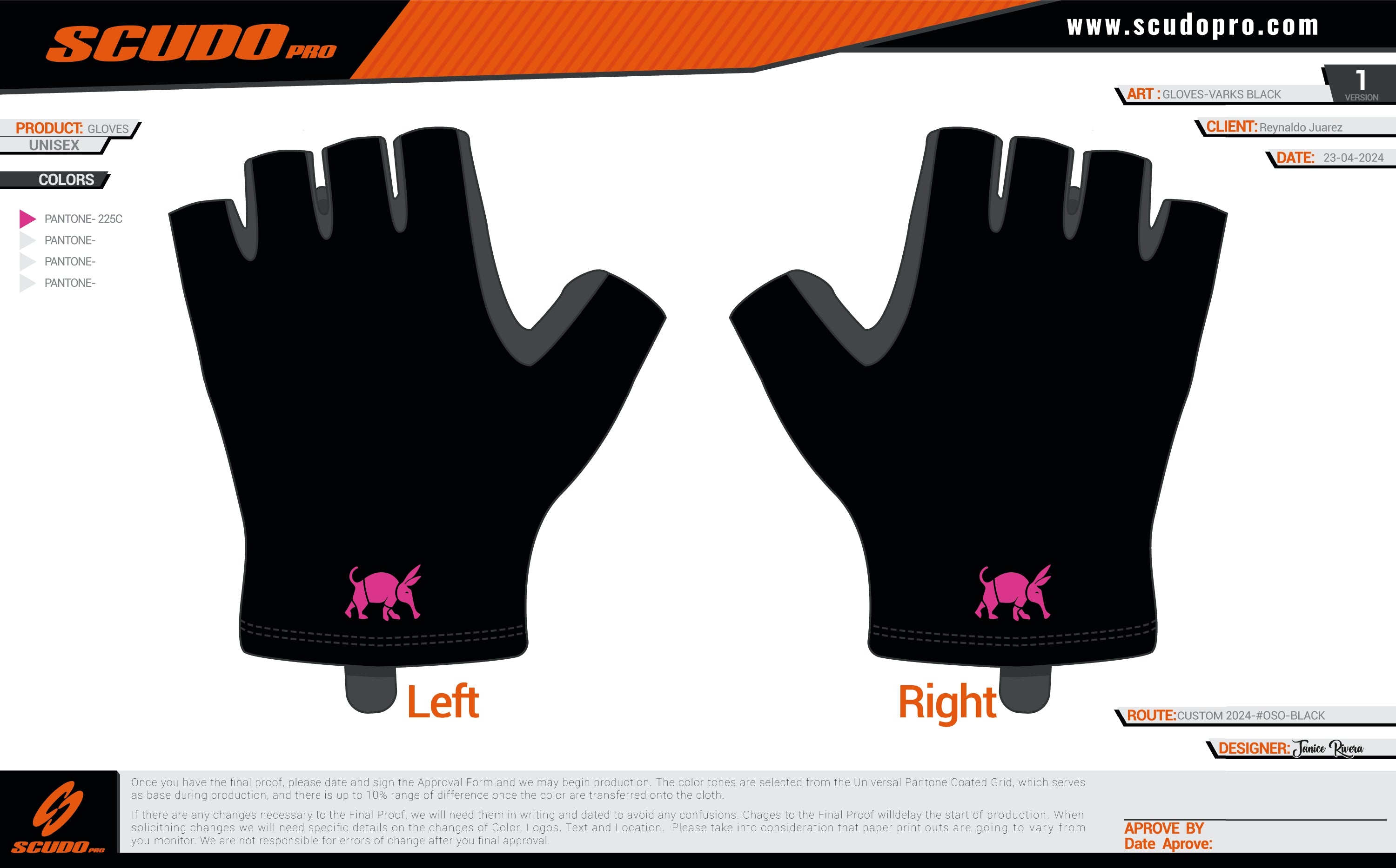 OSO-Varks | Black  Gloves | Unisex