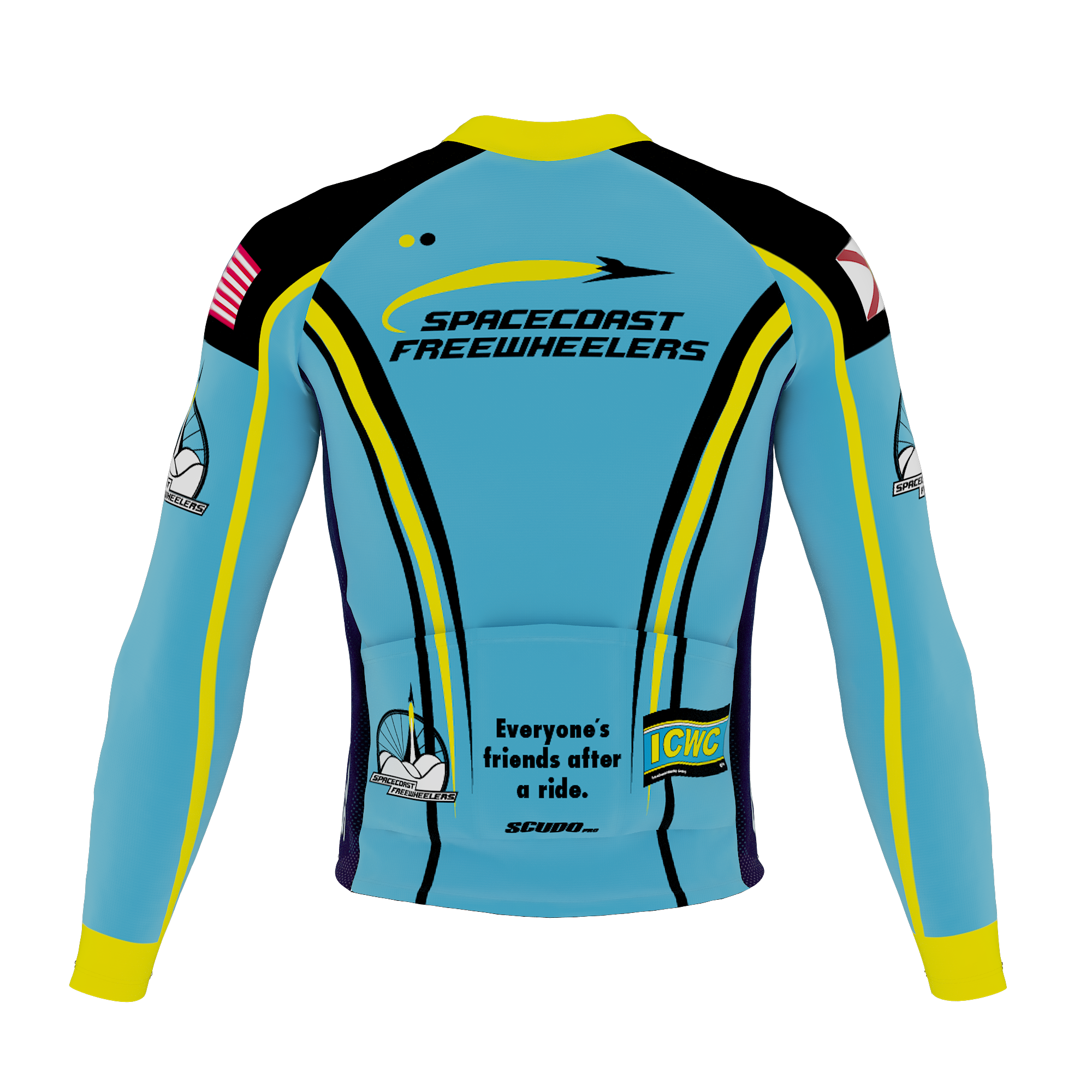 SCFW | Peloton Fit '25 | LONG Sleeve Cycling Jersey | Men and Women