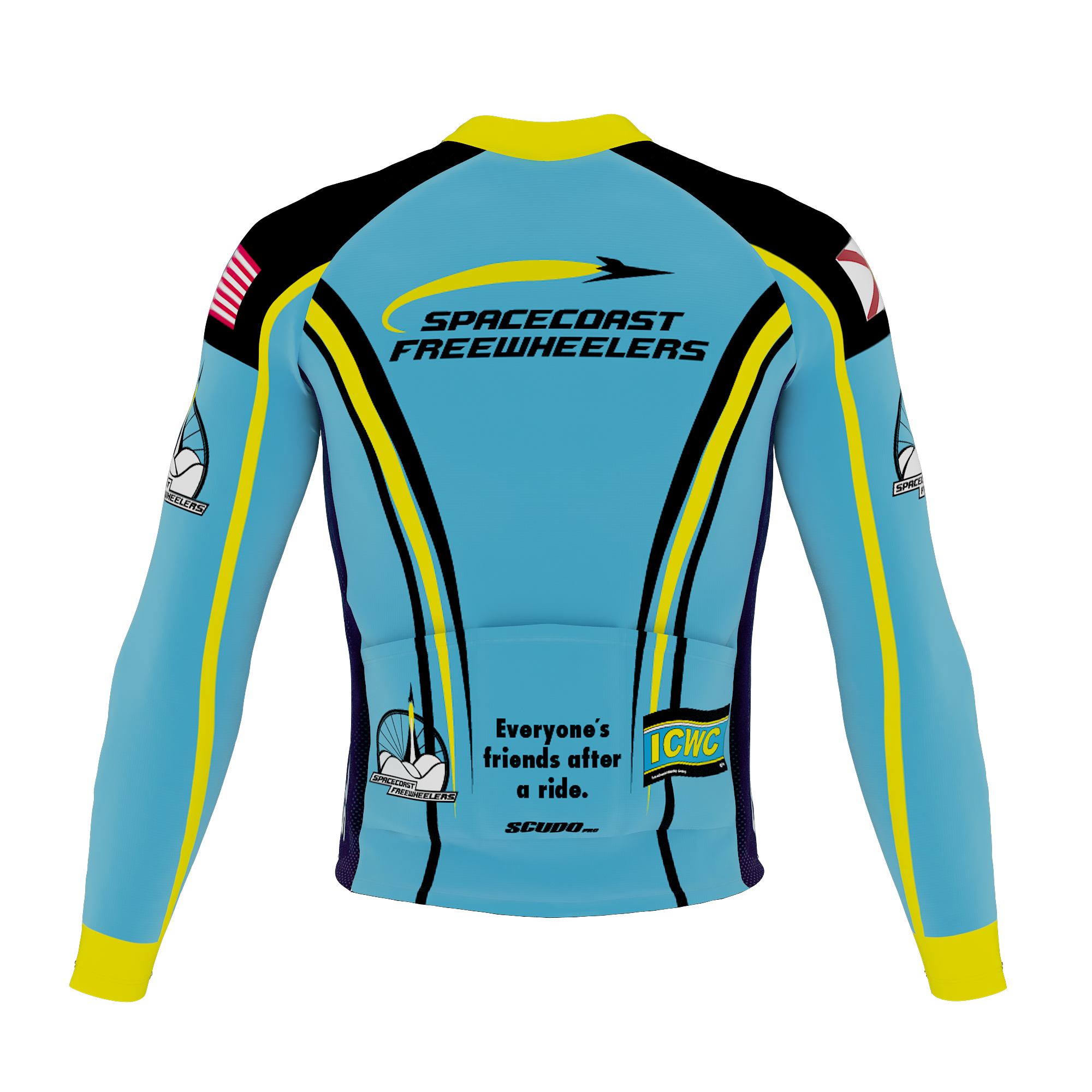 SCFW | Peloton Fit '25 | LONG Sleeve Cycling Jersey | Men and Women