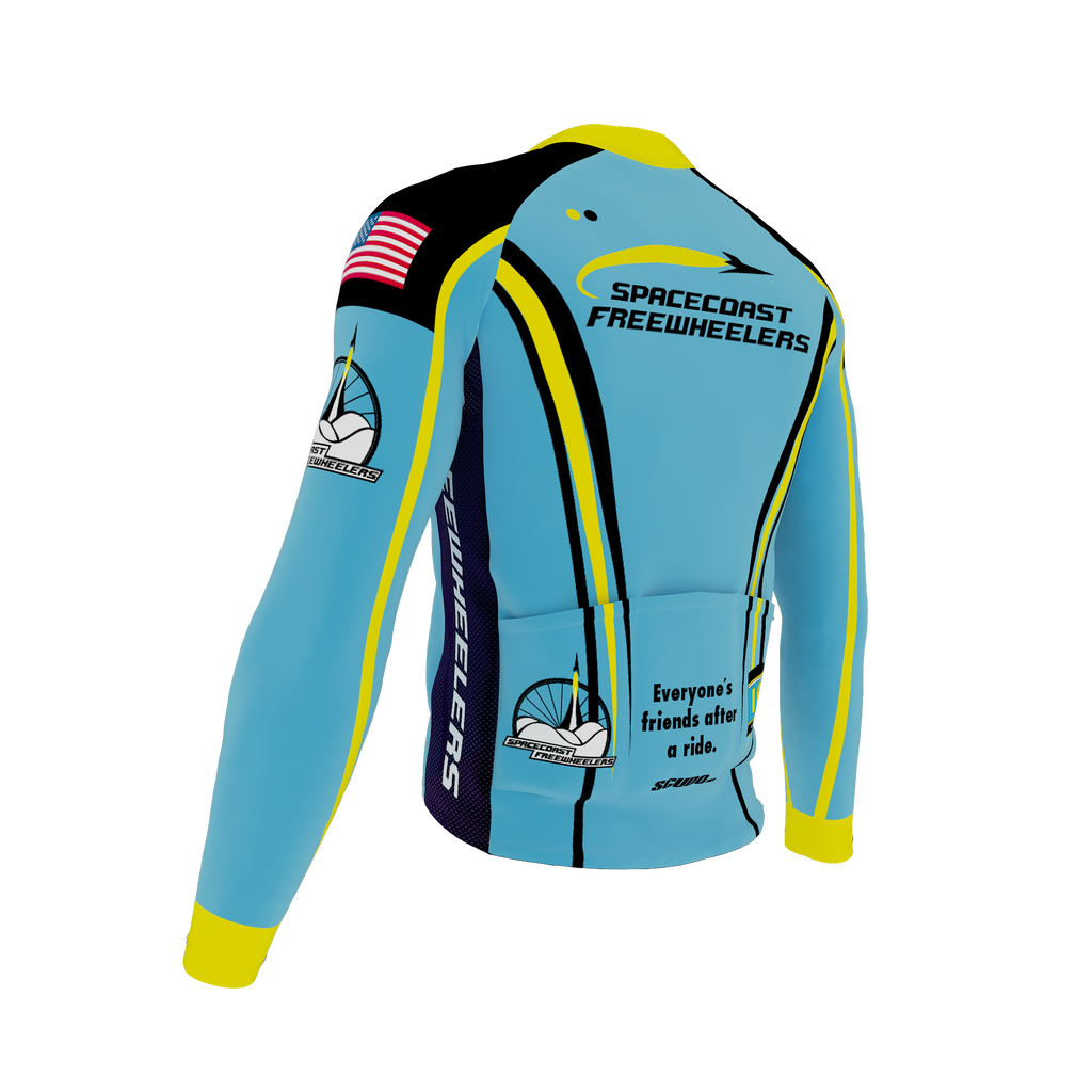 SCFW | Peloton Fit '25 | LONG Sleeve Cycling Jersey | Men and Women