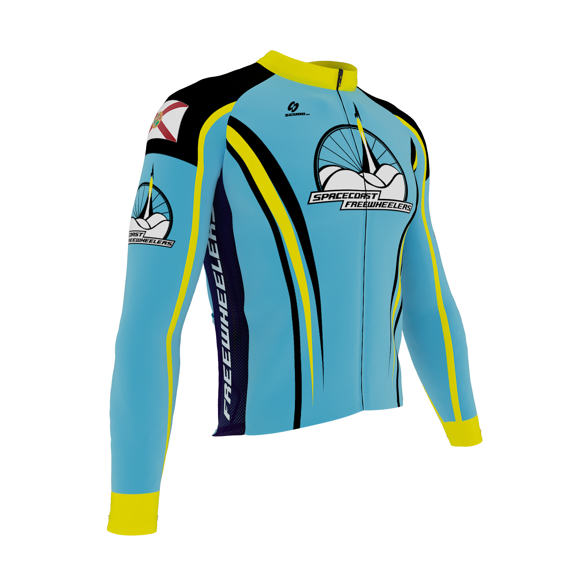 SCFW | Peloton Fit '25 | LONG Sleeve Cycling Jersey | Men and Women