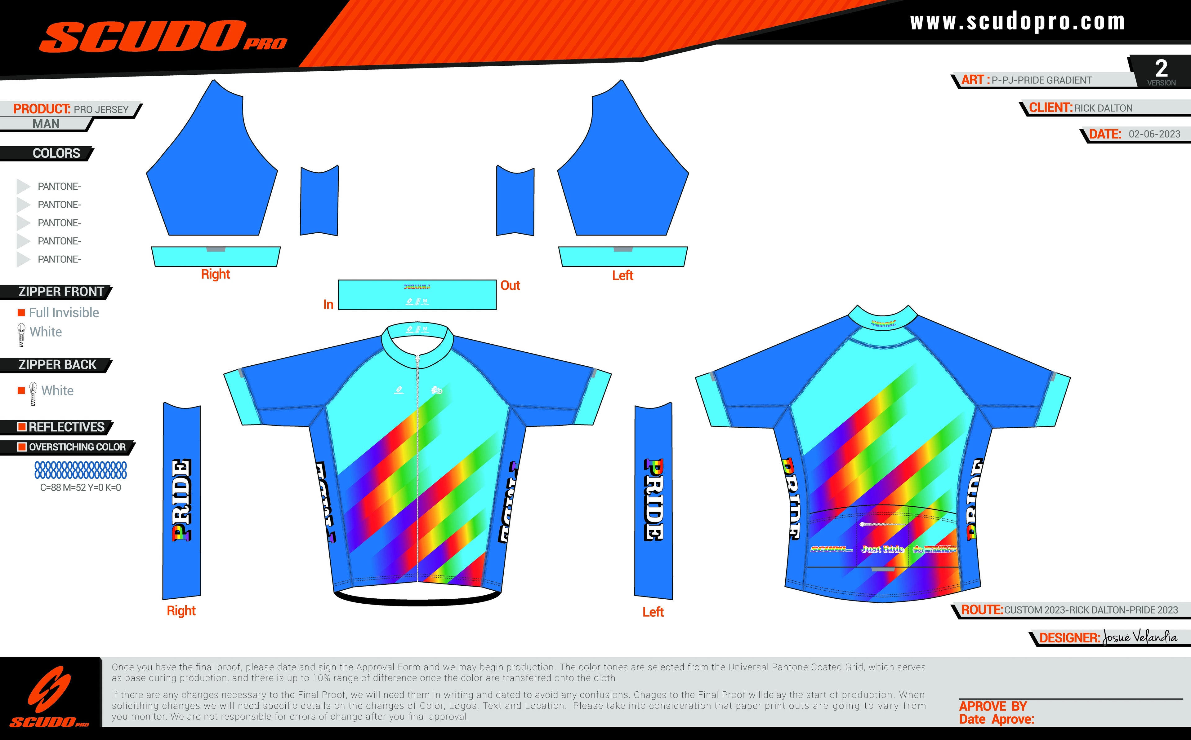 ROC Pride Gradient | Cycling