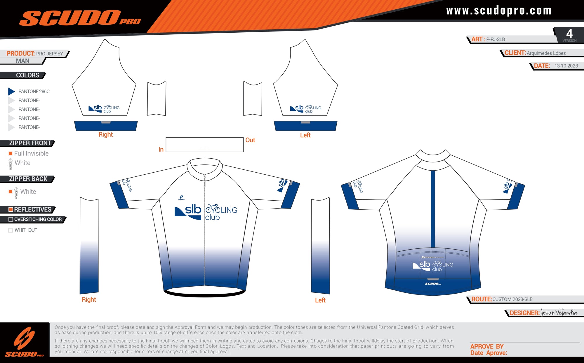 SLB | Pro Fit | Short Sleeve Cycling Jersey | Men and Women