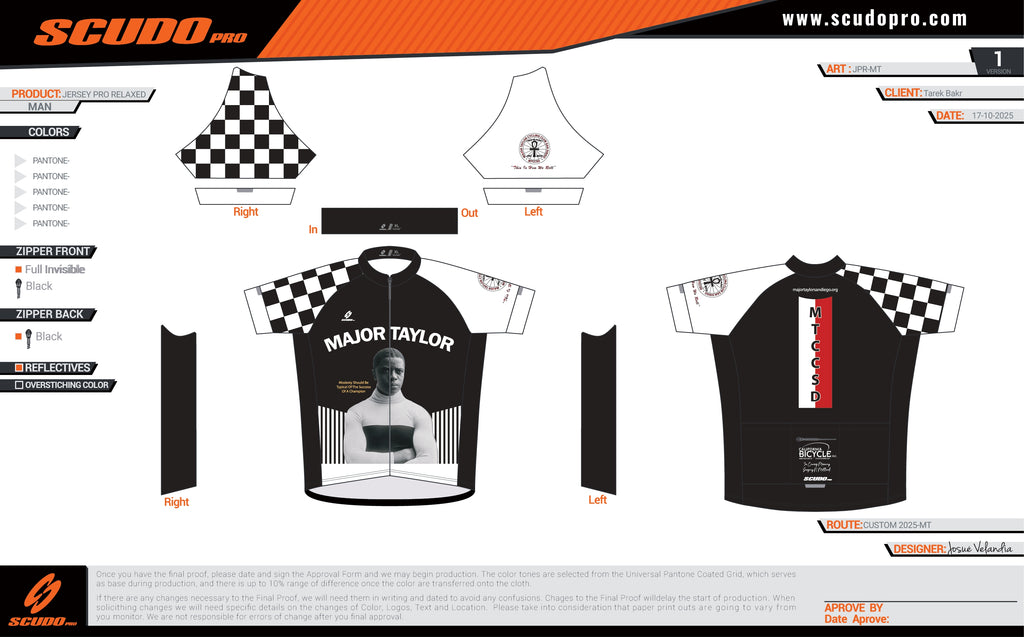 MTCCSD | Pro RELAXED Fit | 2026 | Short Sleeve Cycling Jersey