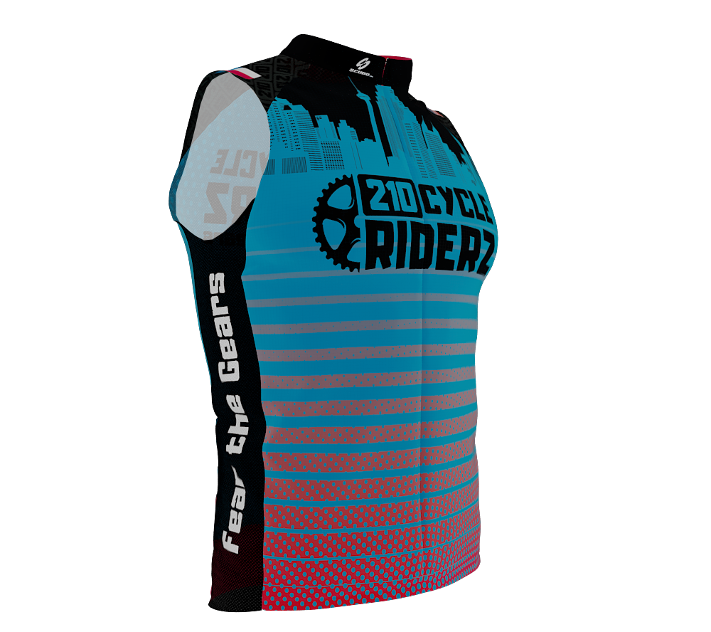 210 CRC | Peloton Fit '25 | SLEEVELESS Sleeve Cycling Jersey | Men and Women