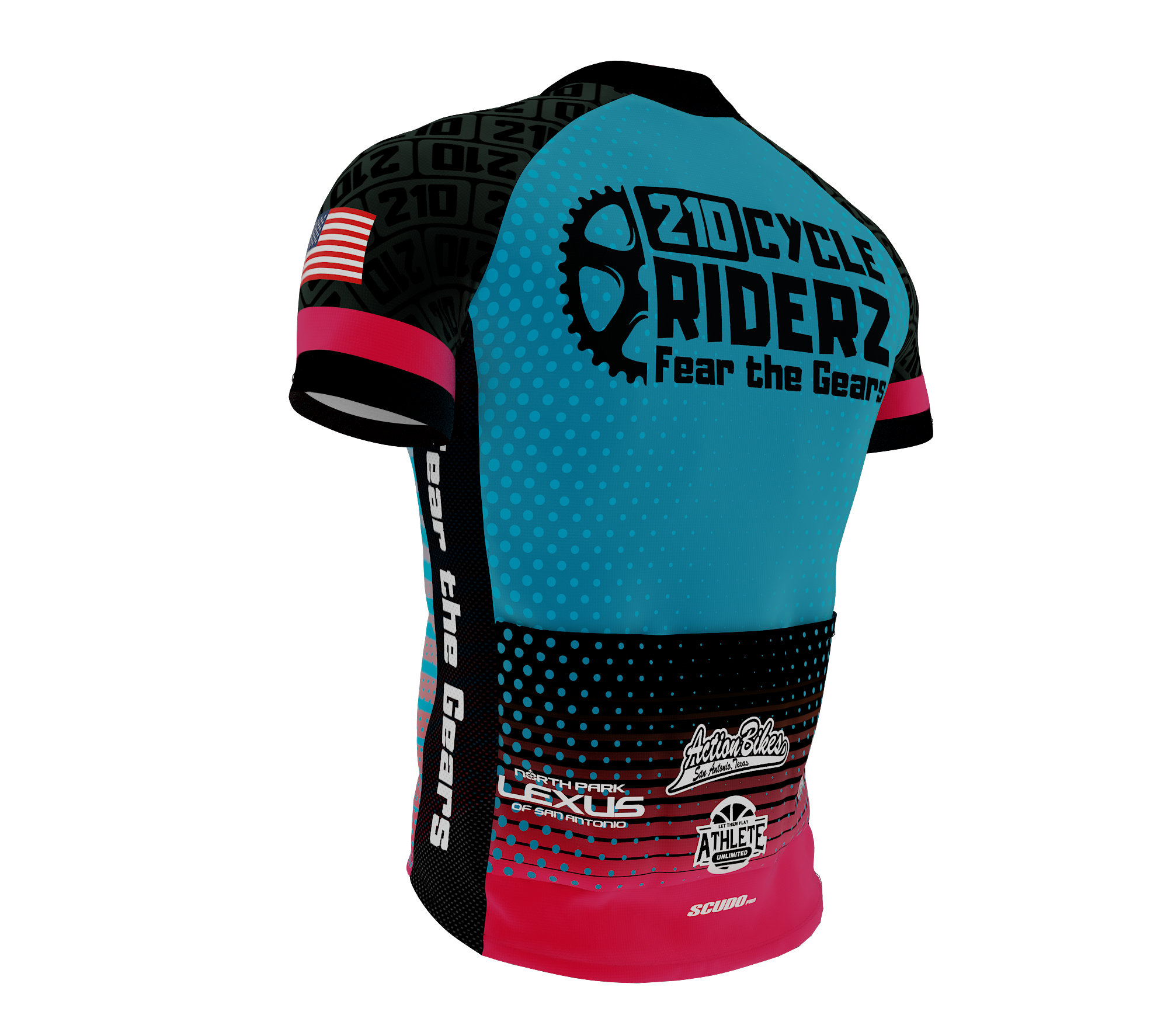 210 CRC | Peloton Fit '25 | Short Sleeve Cycling Jersey | Men and Women