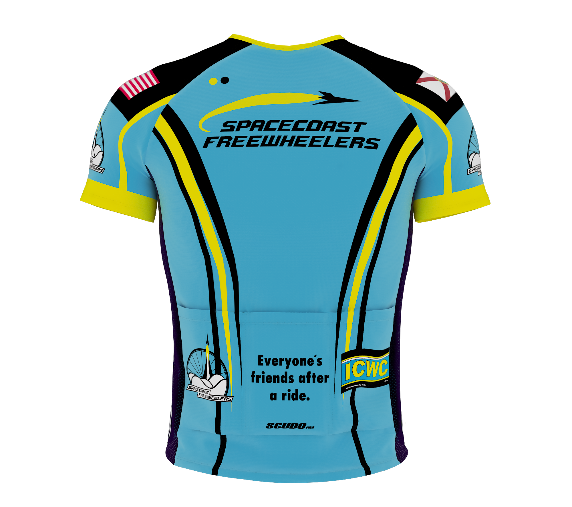 SCFW | Peloton Fit '25 | Short Sleeve Cycling Jersey | Men and Women