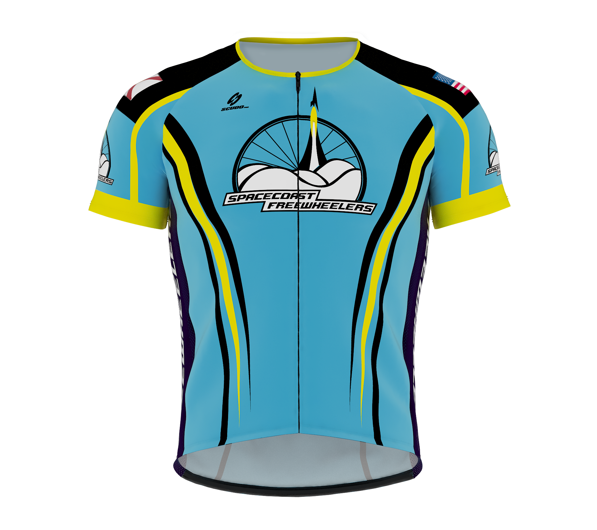 SCFW | Peloton Fit '25 | Short Sleeve Cycling Jersey | Men and Women