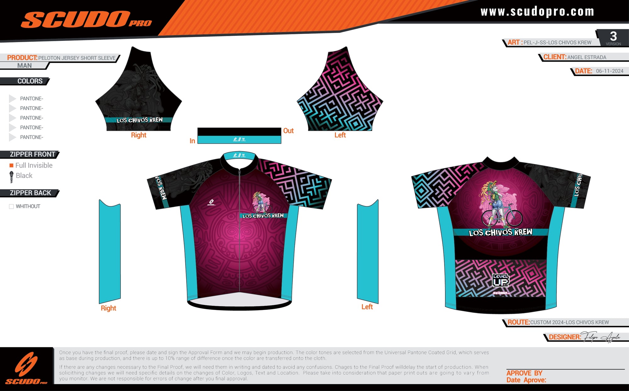 Chivos Krew | PELOTON | Maya| Cycling Jersey