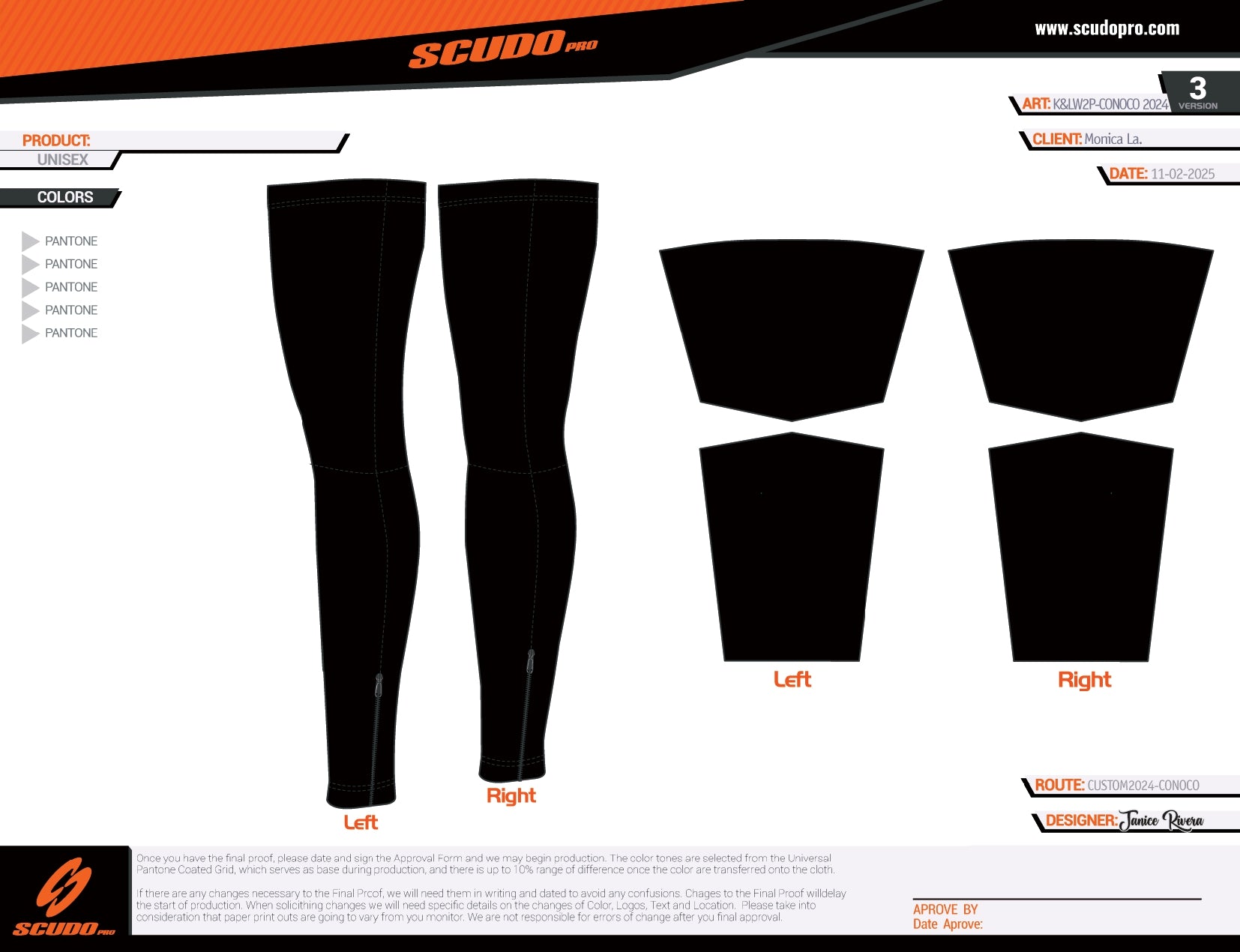 Conoco | Knee/Leg Warmers 2025 | Men and Women