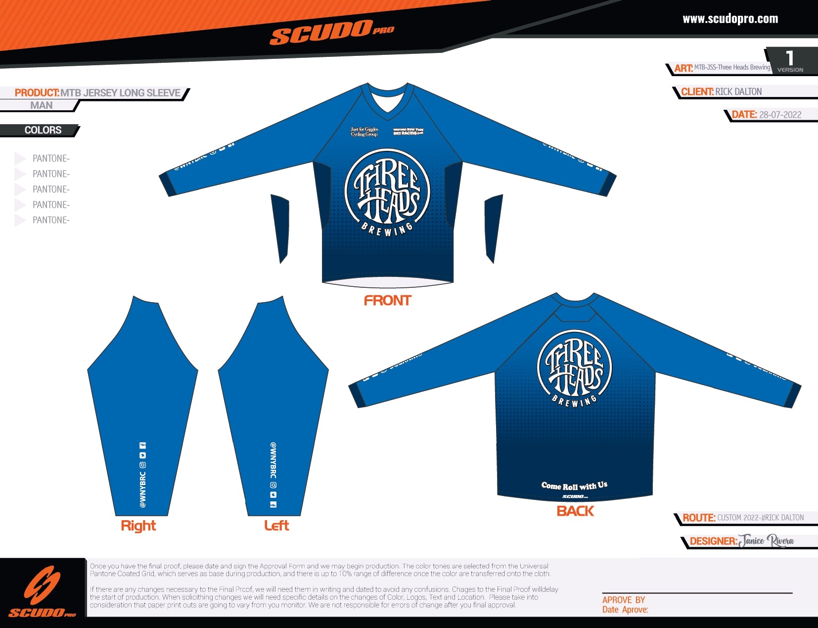 3HB BLUE FADE | Cycling |