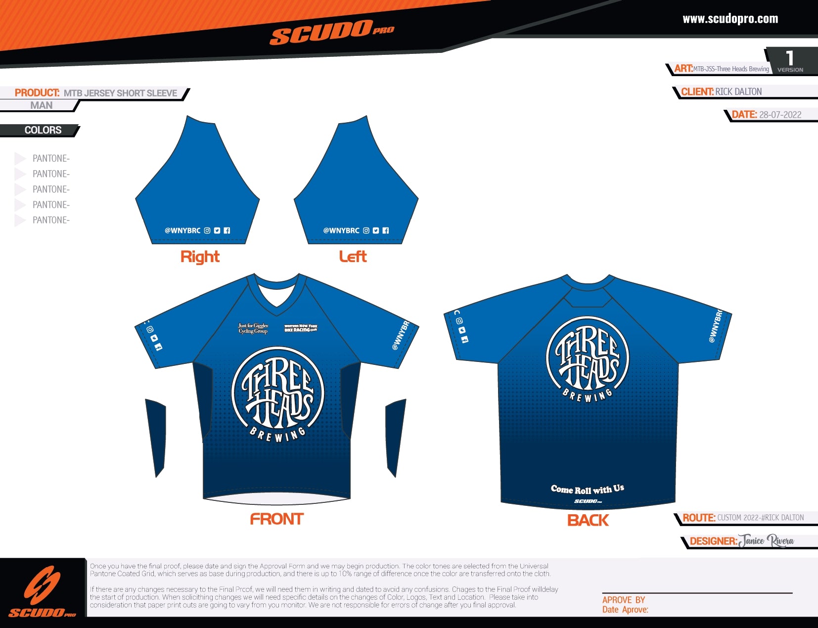 3HB BLUE FADE | Cycling |