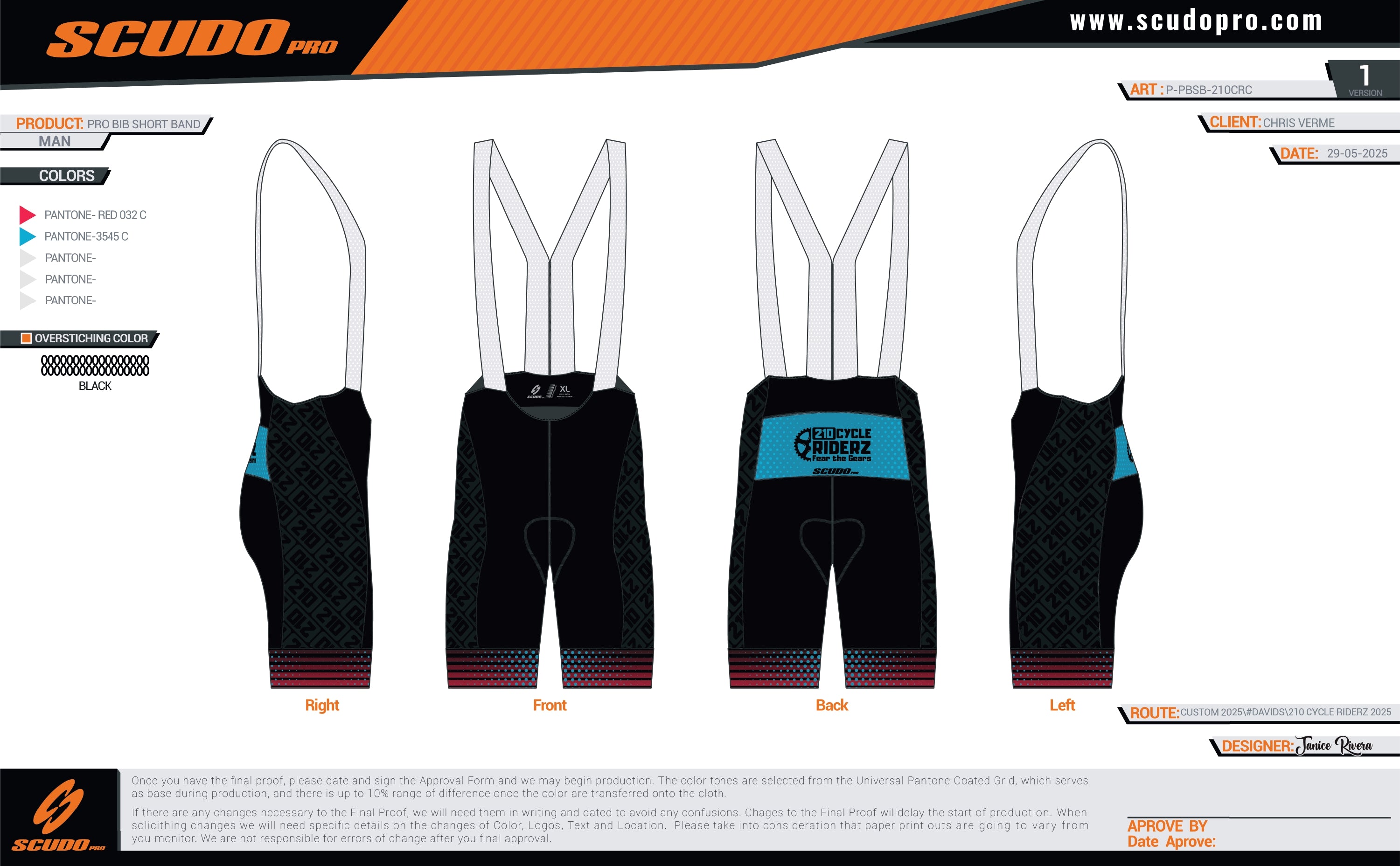 210 CRC | PRO-BIB Cycling Short '25 | Men and Women