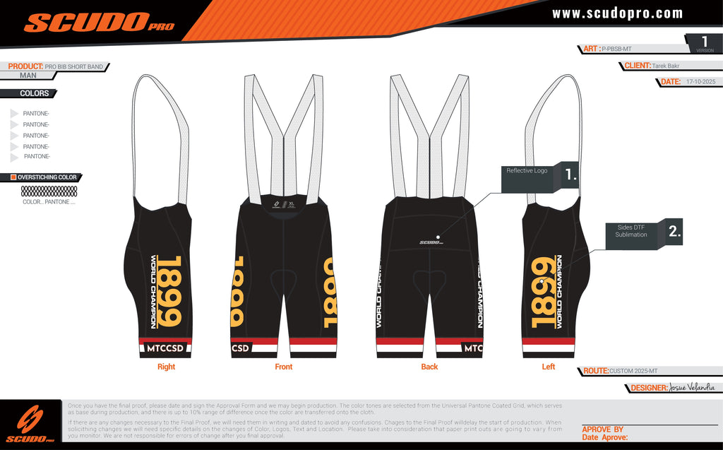 MTCCSD | 2026 | PRO-BIB Cycling Shorts