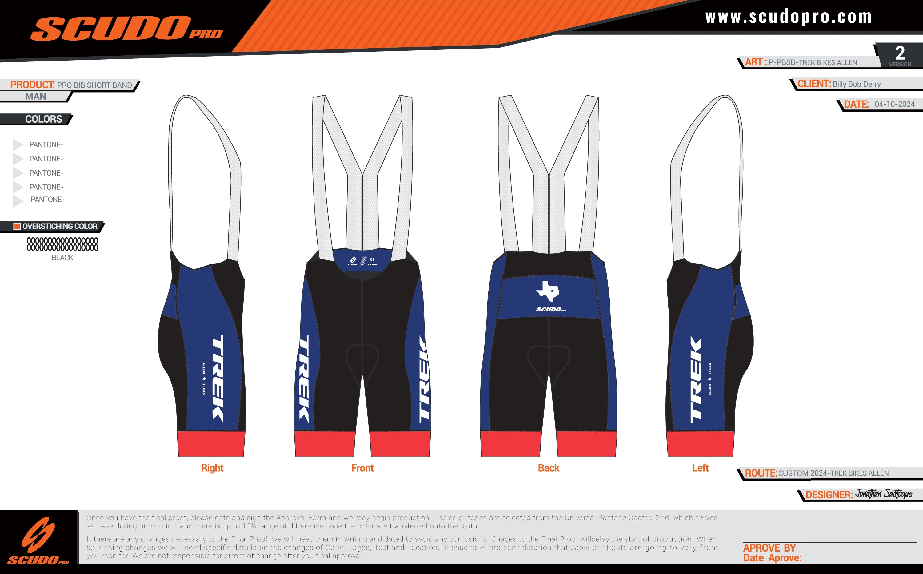 Trek Allen | PRO-BIB Cycling Short | Men and Women