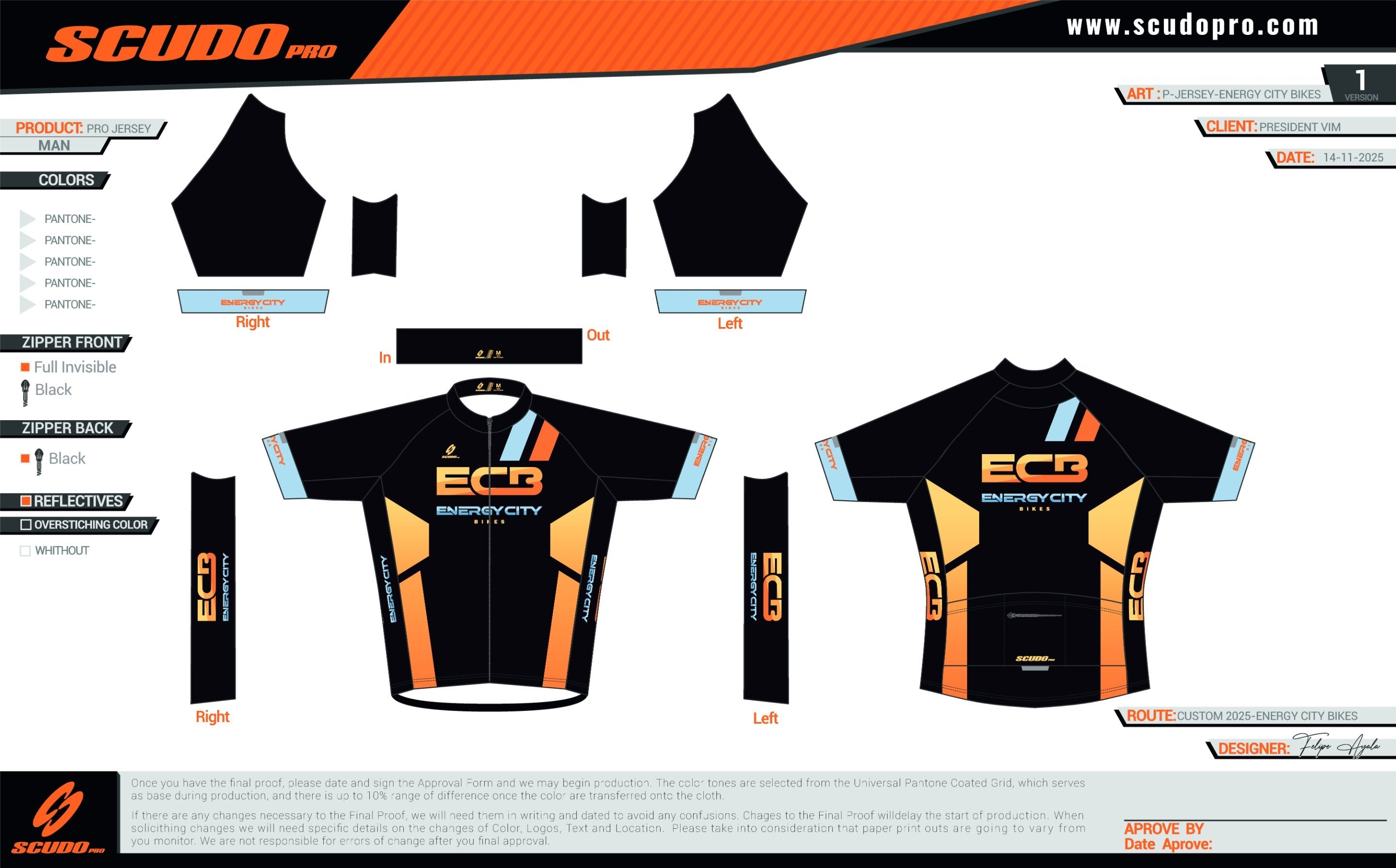 ECB | Pro Snug | Short Sleeve Cycling Jersey