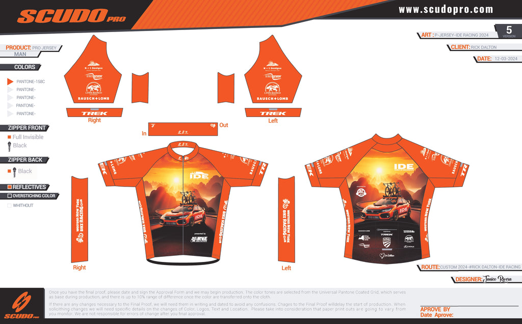 IDE ORANGE 2024 | Cycling MEN |
