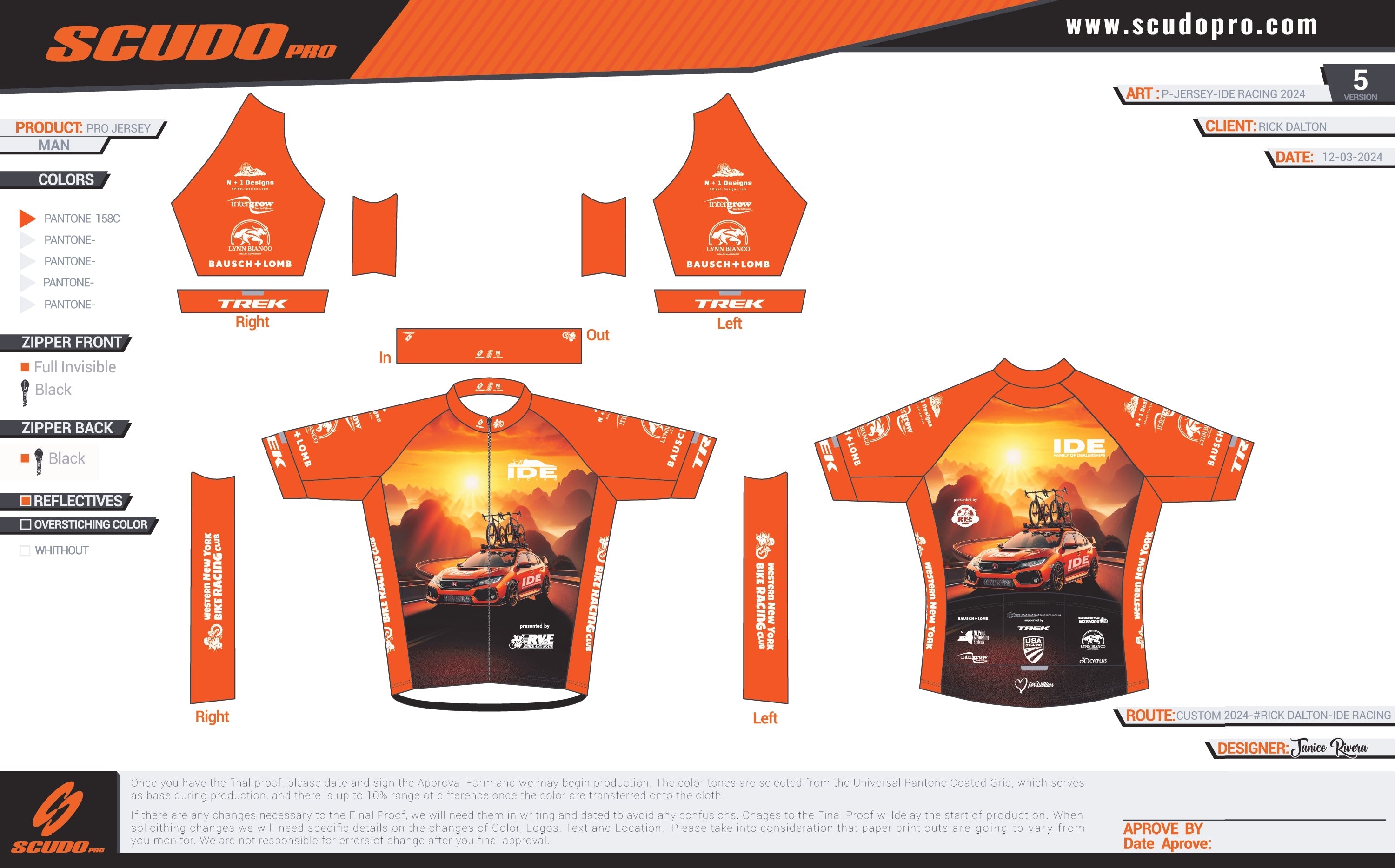 IDE ORANGE 2024 | Cycling WOMEN |