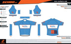 Major Taylor DFW Standard Kit | Pro Fit | BLUE | Short Sleeve Cycling Jersey | OFFICIAL
