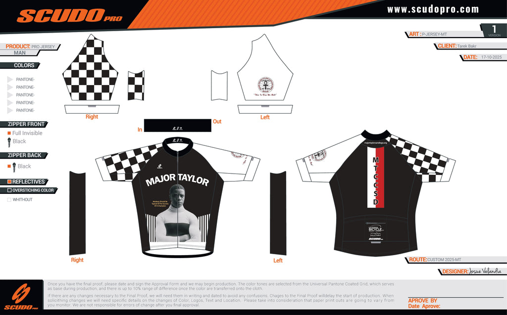 MTCCSD | Pro SNUG Fit | 2026 | Short Sleeve Cycling Jersey