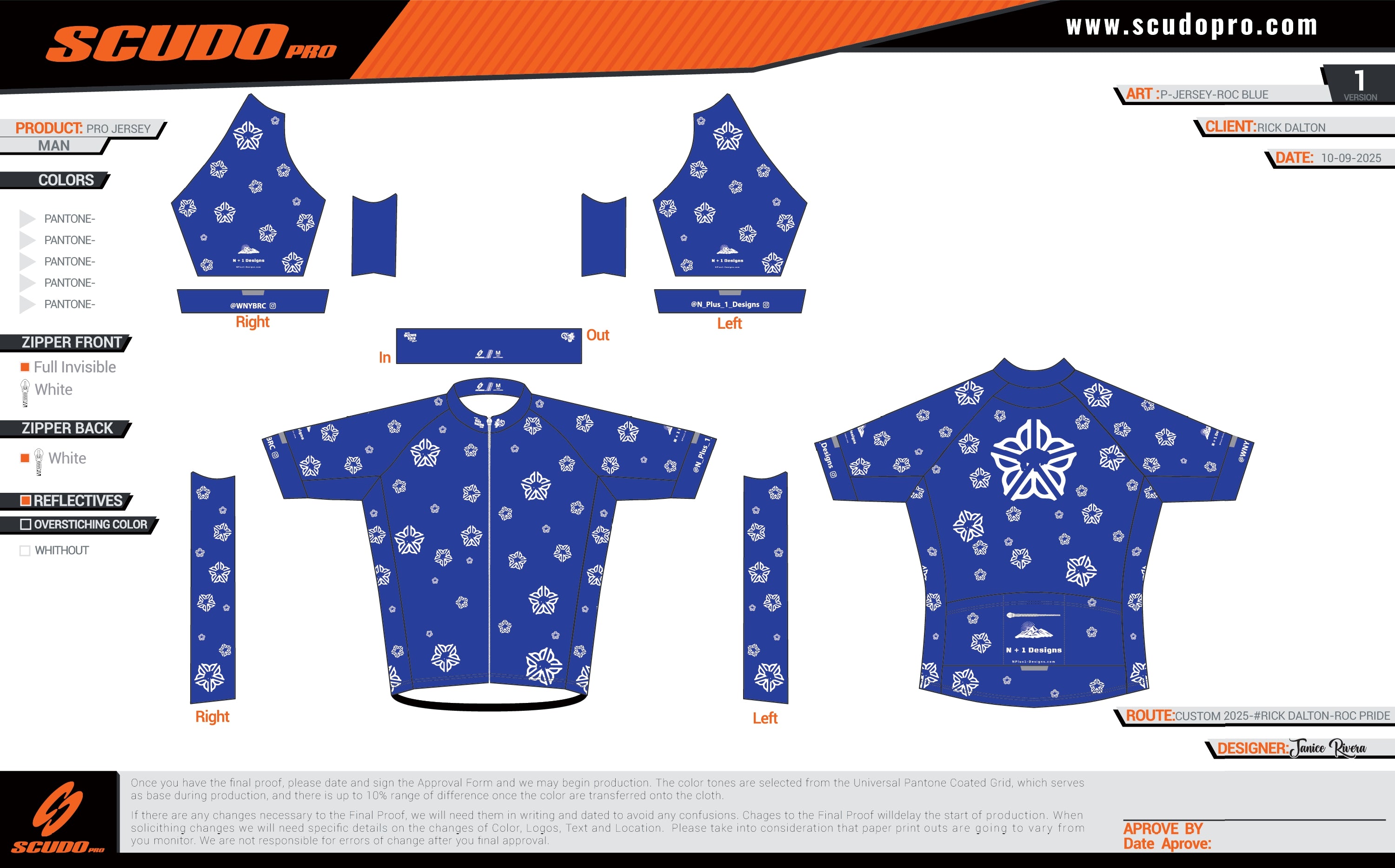 ROC Buffalo | Blue | Cycling