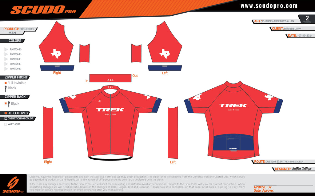 Trek Allen | Pro Fit | Short Sleeve Cycling Jersey | Men and Women