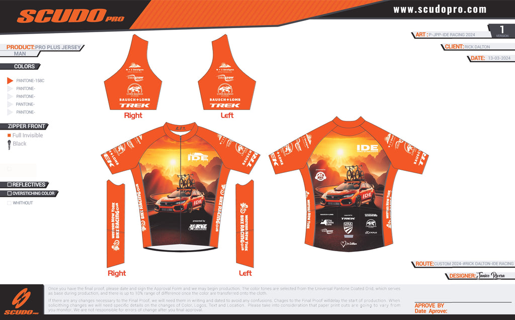 IDE ORANGE 2024 | Cycling MEN |
