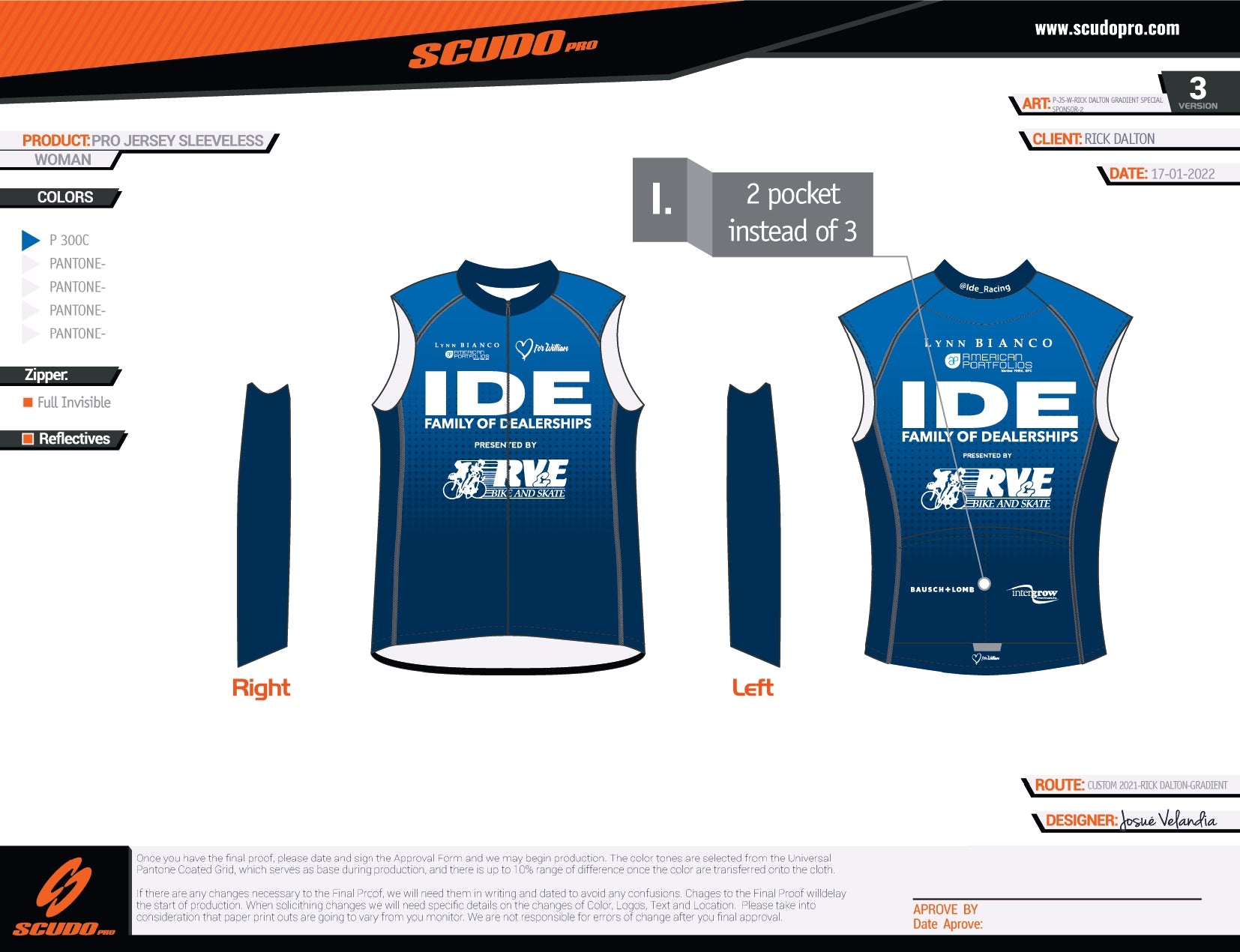 IDE BLUE 2022 | Cycling WOMEN - Lynn Bianco