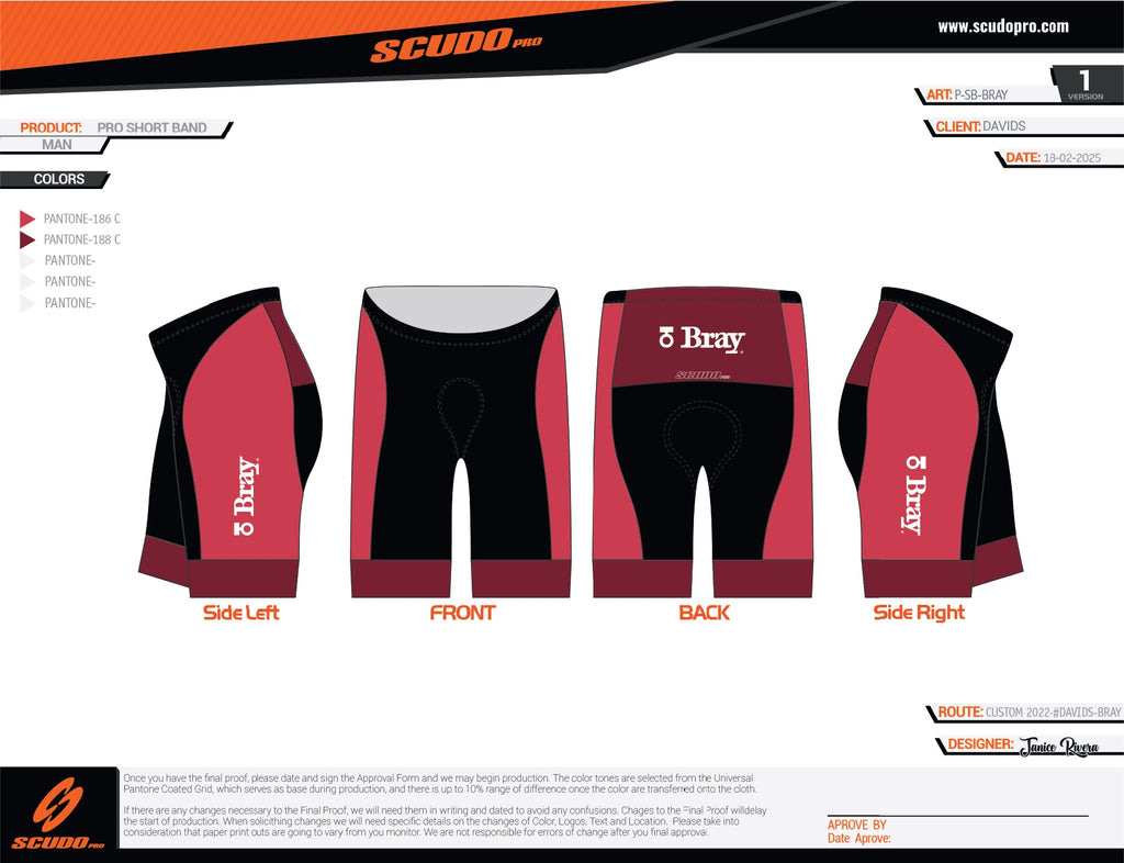 Bray | PRO-Cycling Short  | Men and Women