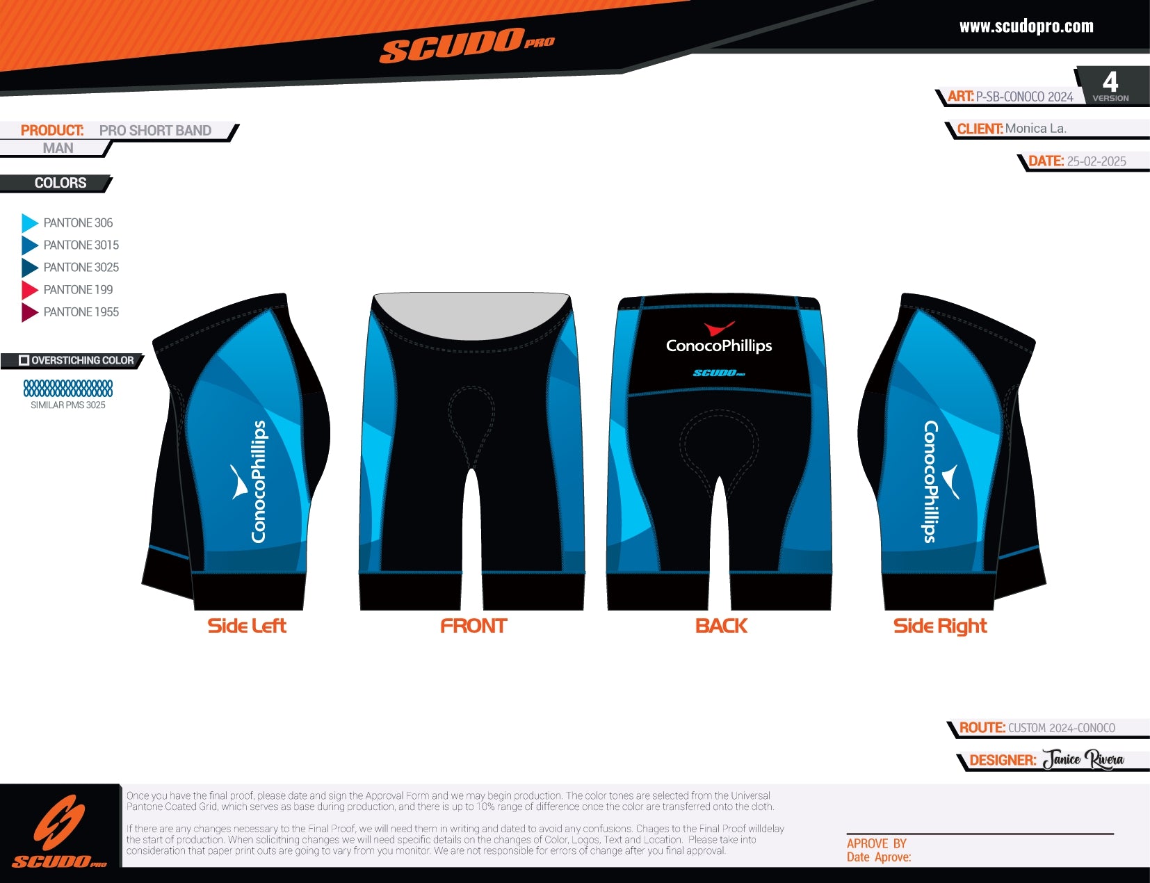 Conoco | PRO-Cycling Short 2025 | Men and Women