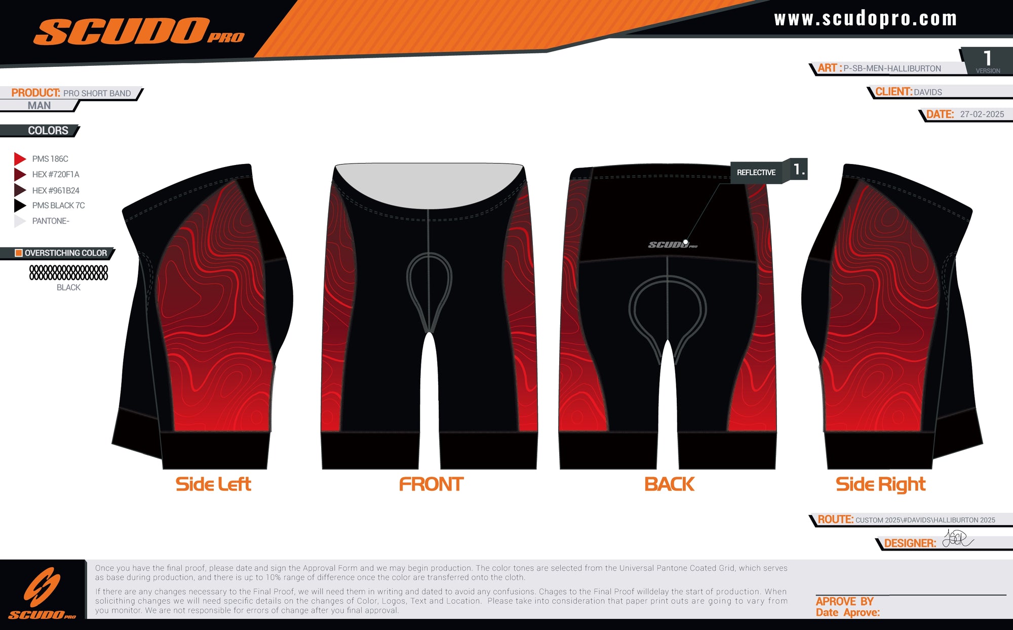 Halliburton | PRO Cycling Shorts | 2025 | Men and Woman